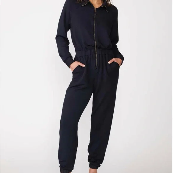 Women's Cream Jumpsuit - Picture 3 of 3